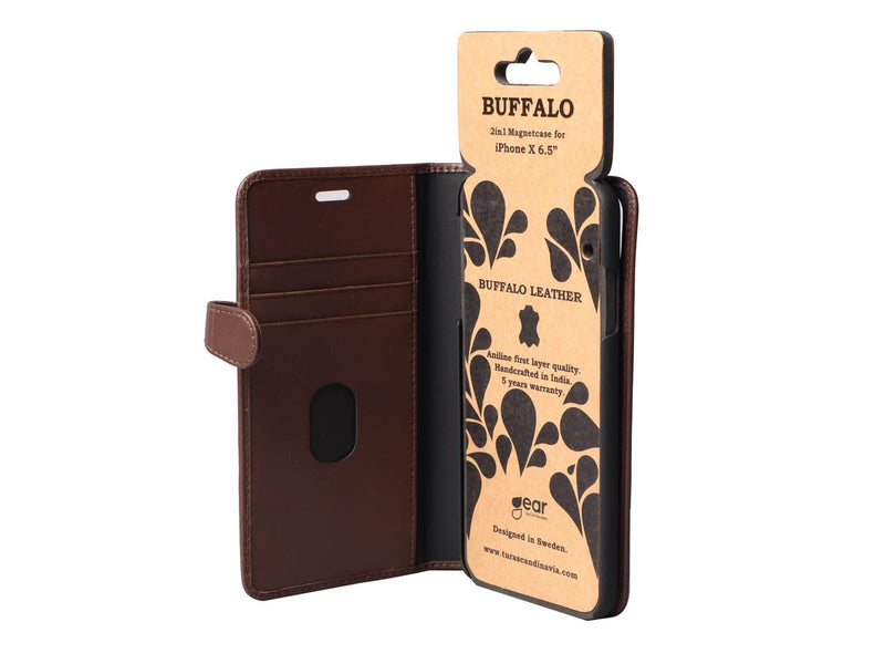 Buffalo iPhone XS Max 2in1 Magnet Case - Brown