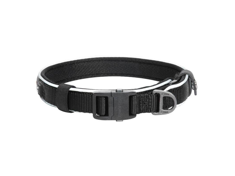 Dogness Reflective collar size M (Black)