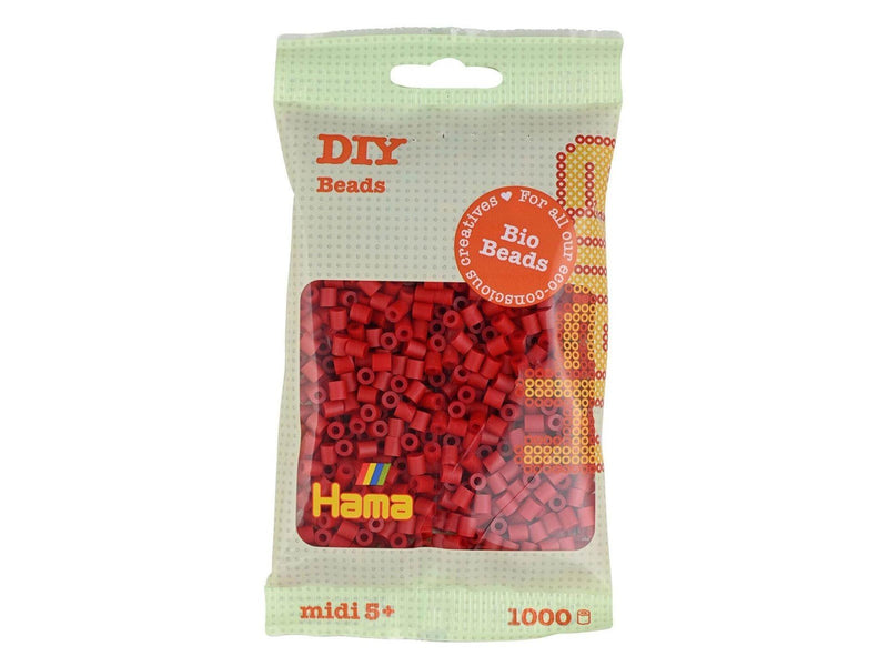 Hama Bio Beads - Dark Red 1000 pcs