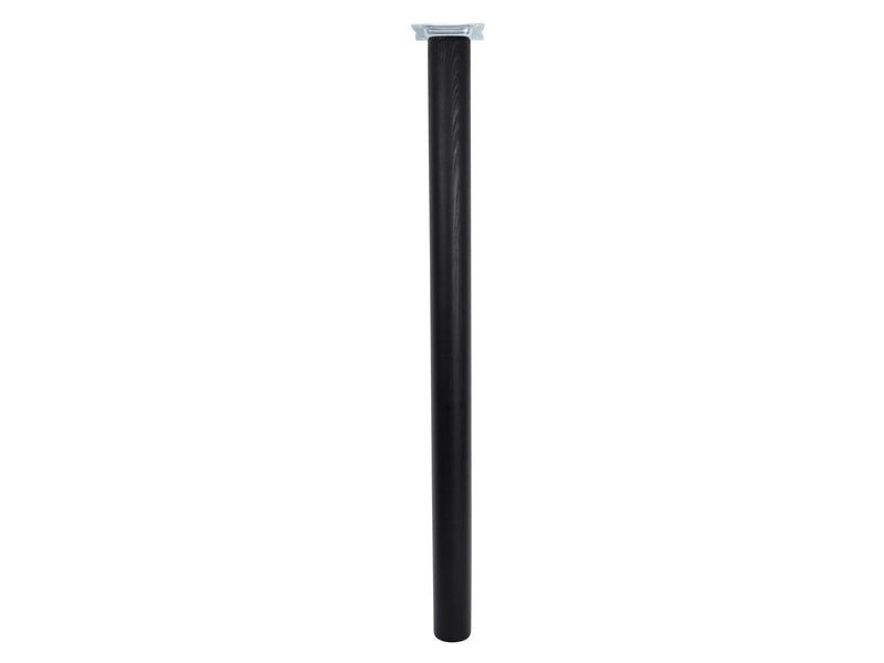 Homeit HOME It®Round table leg with straight bracket Ø55 x 80 cm beech wood. Black painted. 100% FSC