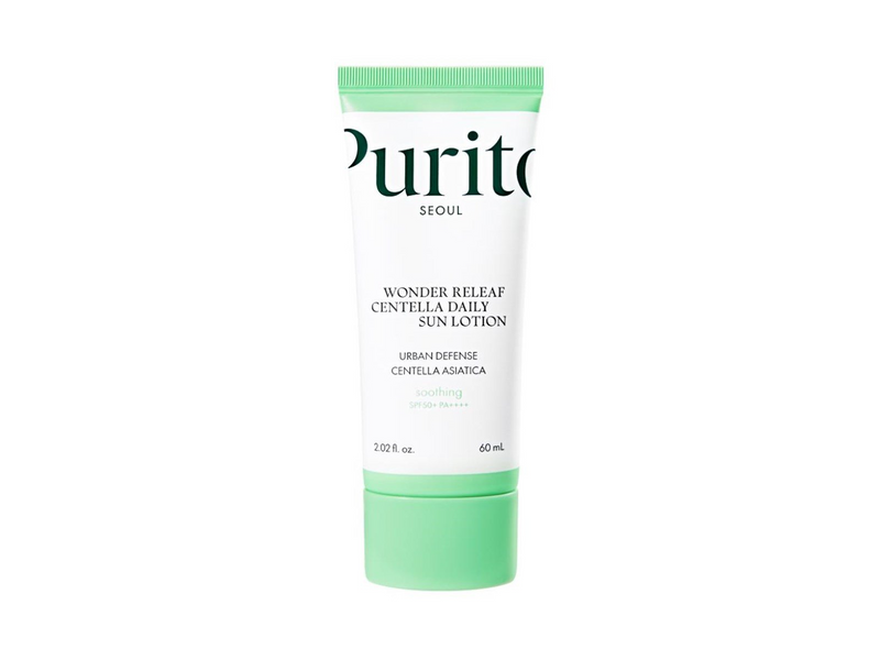 Purito SEOUL Wonder Releaf Centella Daily Sun Lotion PA++++  SPF50+  60ml