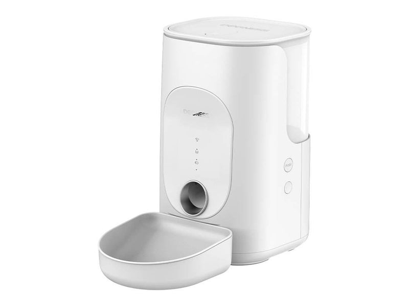 Dogness F16 WiFi 5G 4L smart food dispenser with plastic container (white)