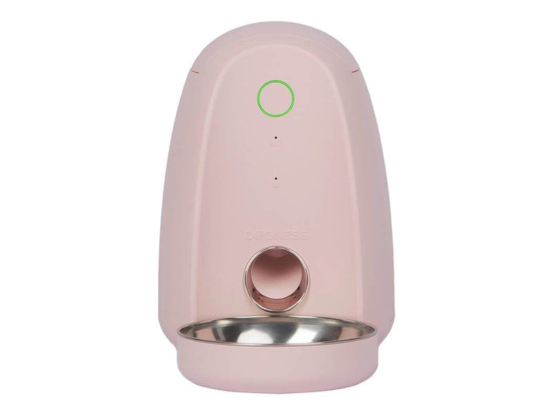 Dogness Smart food dispenser with plastic bowl WIFI mini (pink)
