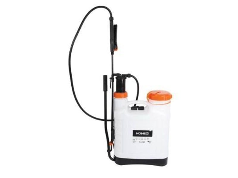 Homeit garden sprayer with pump and 3 nozzles 16 litres