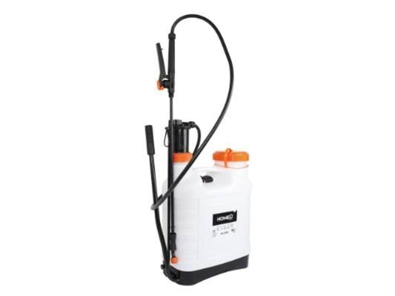 Homeit garden sprayer with pump and 3 nozzles 16 litres