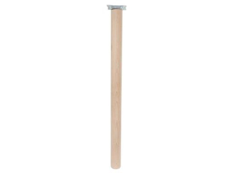 Homeit Rundt bordben med lige beslag Ø55 x 80 cm bøgetræ. 100 % FSC