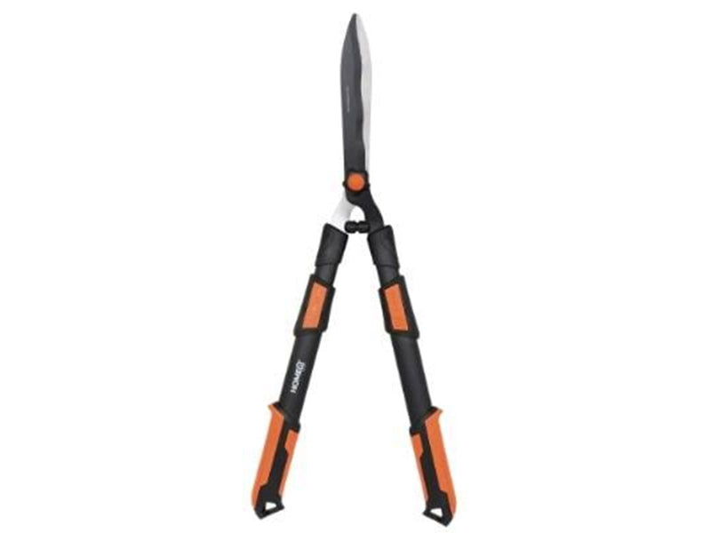 Homeit hedge trimmer with wave cutter and telescope