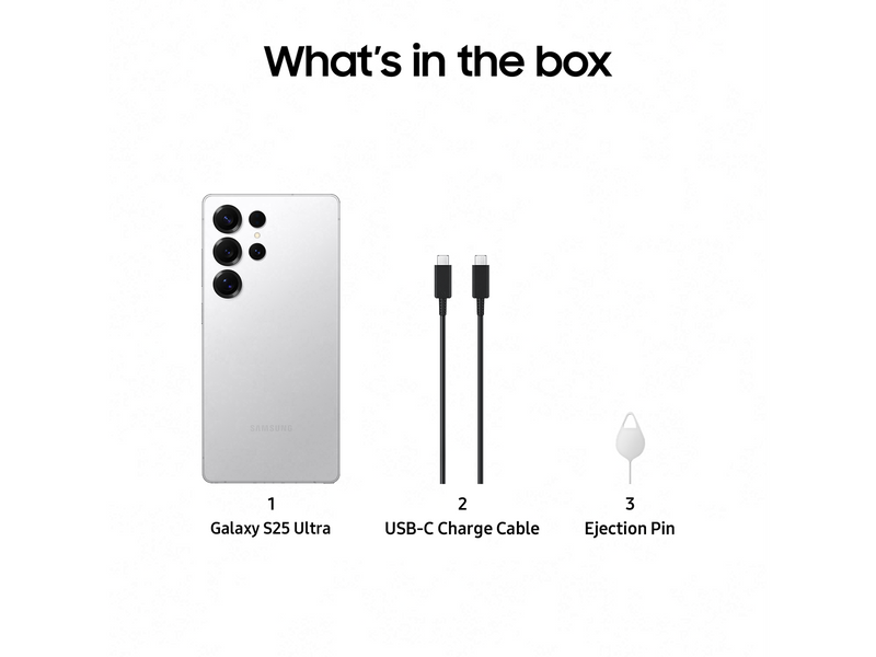 Samsung Galaxy S25 Ultra 1TB/12GB - Titanium White Silver