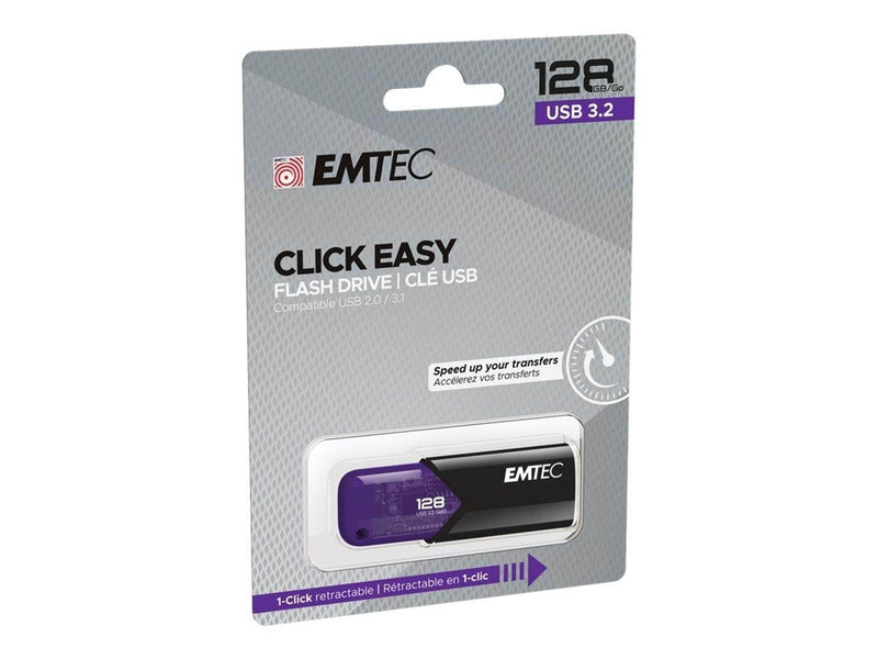 Emtec B110 Click Easy 3.2 - 128GB - USB-Stick