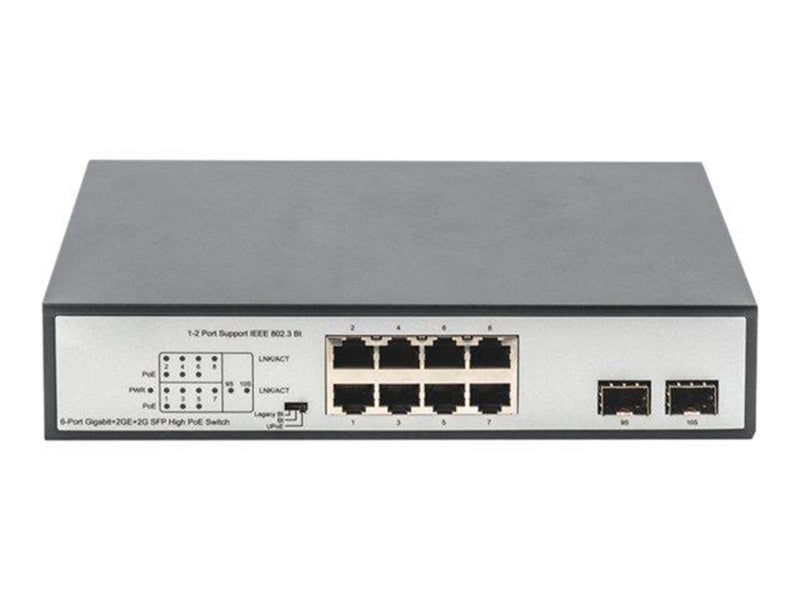 DIGITUS DN-95140 - switch - 8 ports - unmanaged - rack-mountable