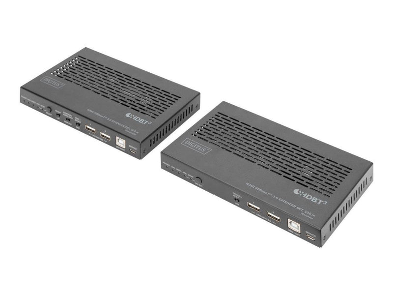 DIGITUS DS-55523 - transmitter and receiver - KVM / audio / serial / USB extender - HDBaseT 3.0