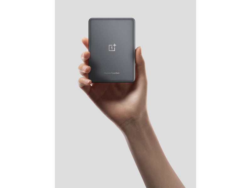 OnePlus Slim Magnetic Power Bank 5000mAh Powerbank (Akku) - Grau - 5 Ah