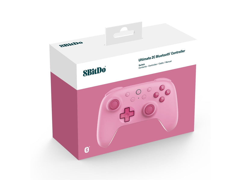 8BitDo Ultimate 2C Bluetooth - Hall Effect - Pink - Wireless Controller