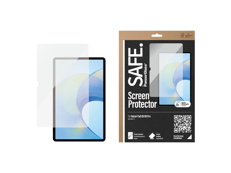 SAFE. by PanzerGlass Screen Protector Honor Pad X9 | Ultra-Wide Fit