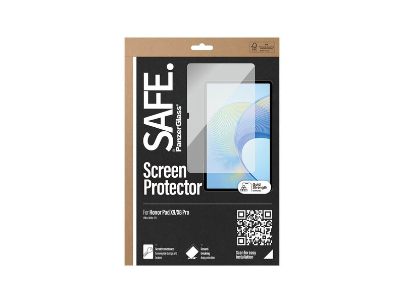 SAFE. by PanzerGlass Screen Protector Honor Pad X9 | Ultra-Wide Fit