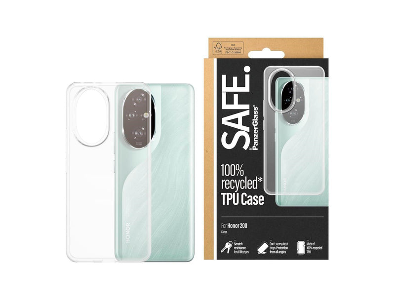 SAFE. by PanzerGlass TPU Case for Honor 200 | Transparent