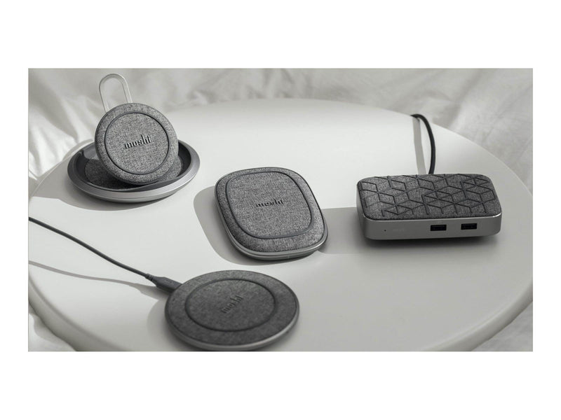 Moshi Lounge Q wireless charging stand - 15 Watt