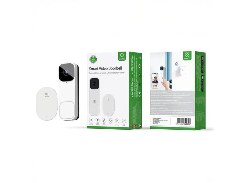 Woox Smart Video Doorbell + Chime