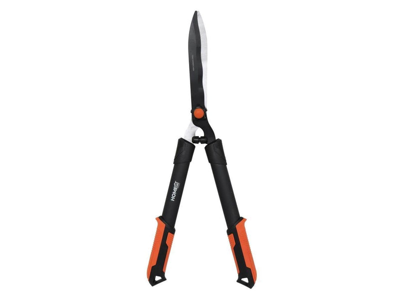 Homeit Hedge shears with wavy blade and plastic handle