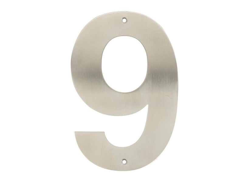 Homeit house number 9 stainless steel