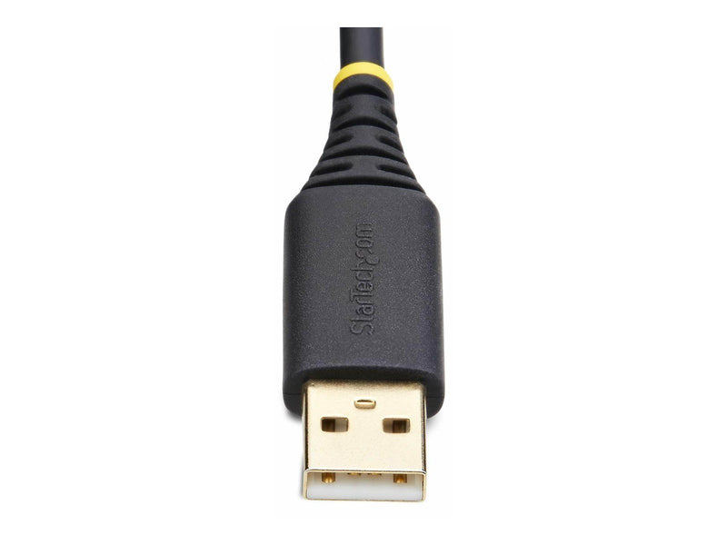 StarTech.com 1ft/30cm USB to Null Modem Serial Adapter Cable FTDI RS232 - USB / serial cable - USB to DB-9 - 30 cm