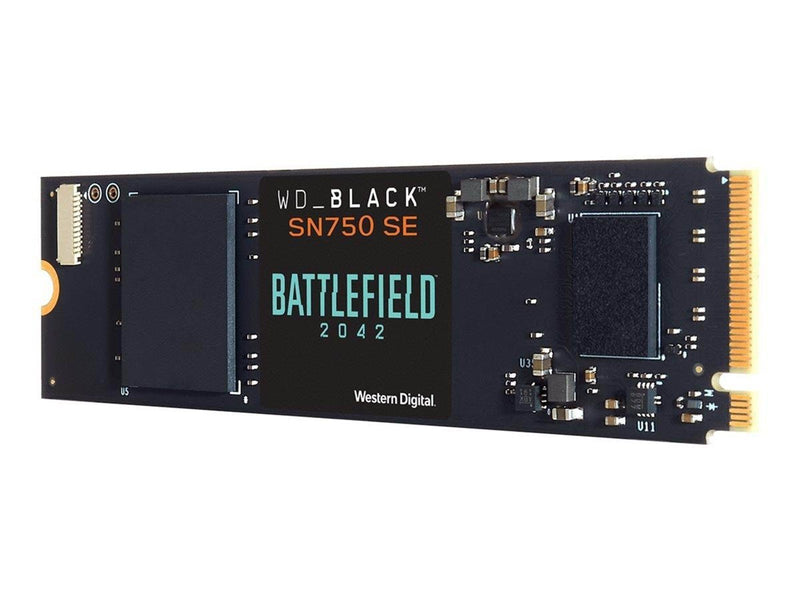WD _BLACK SN750 SE BB9J5000ANC - Battlefield 2042 Bundle - SSD - 500 GB - PCIe 4.0 (NVMe)