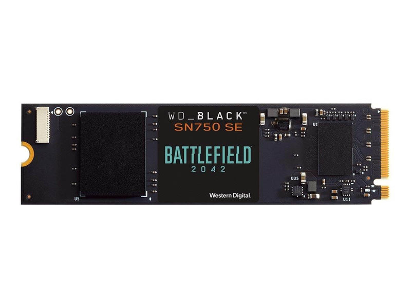 WD _BLACK SN750 SE BB9J5000ANC - Battlefield 2042 Bundle - SSD - 500 GB - PCIe 4.0 (NVMe)
