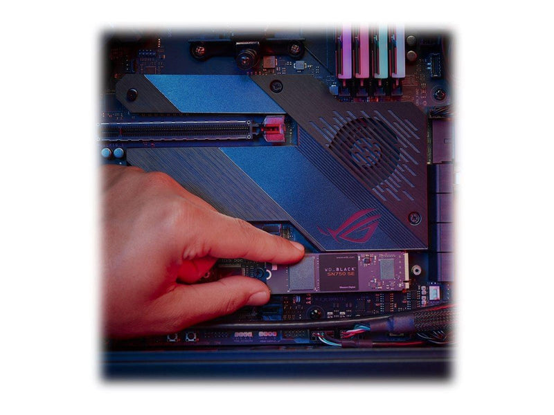 WD _BLACK SN750 SE BB9J5000ANC - Battlefield 2042 Bundle - SSD - 500 GB - PCIe 4.0 (NVMe)