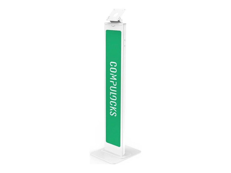 Compulocks BrandMe stand - for tablet enclosure - brandable - white - with Lighting Kit