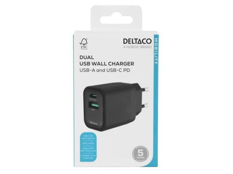 Deltaco Wall Charger