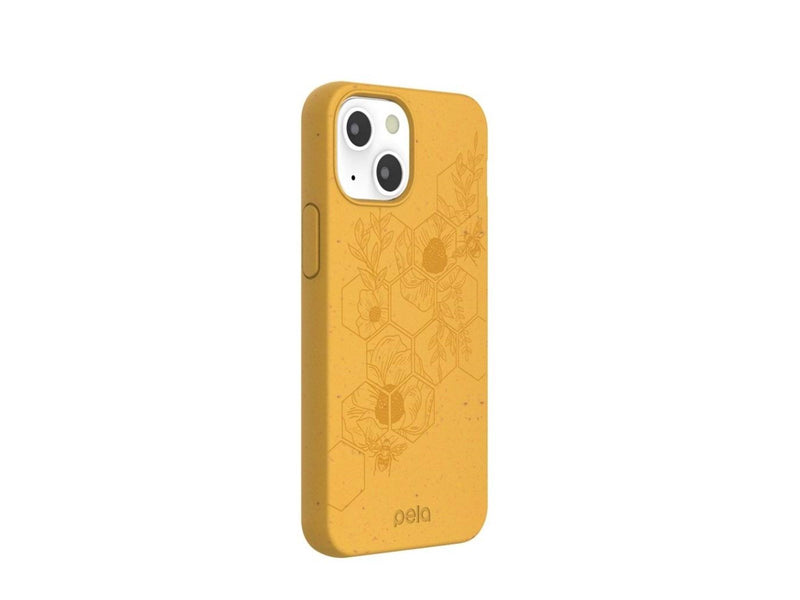 Pela Classic Honey - iPhone 13 mini Case - Hive Edition