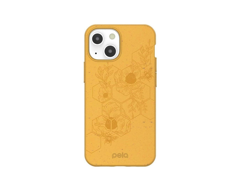Pela Classic Honey - iPhone 13 mini Case - Hive Edition