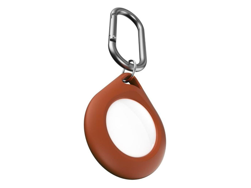 KeyBudz Secure Dock for AirTag  4-pack - Tan