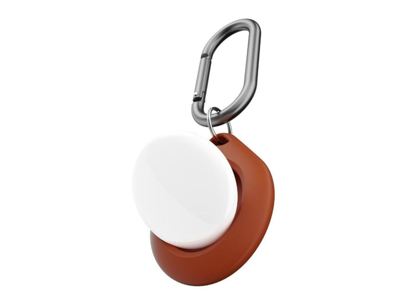 KeyBudz Secure Dock for AirTag  4-pack - Tan