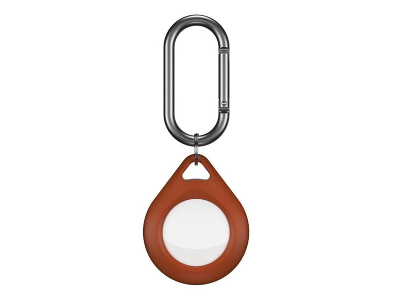 KeyBudz Secure Dock for AirTag  4-pack - Tan
