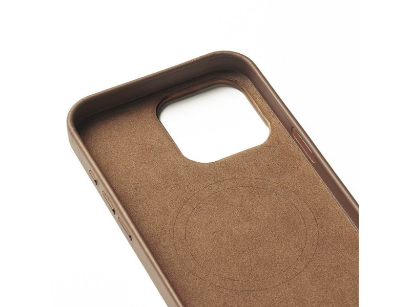 Mujjo Wallet Leather Case for iPhone 16 Pro Max - Tan