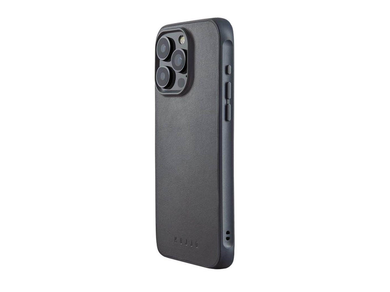 Mujjo iPhone 15 Pro Max Shield impact Case - Steel