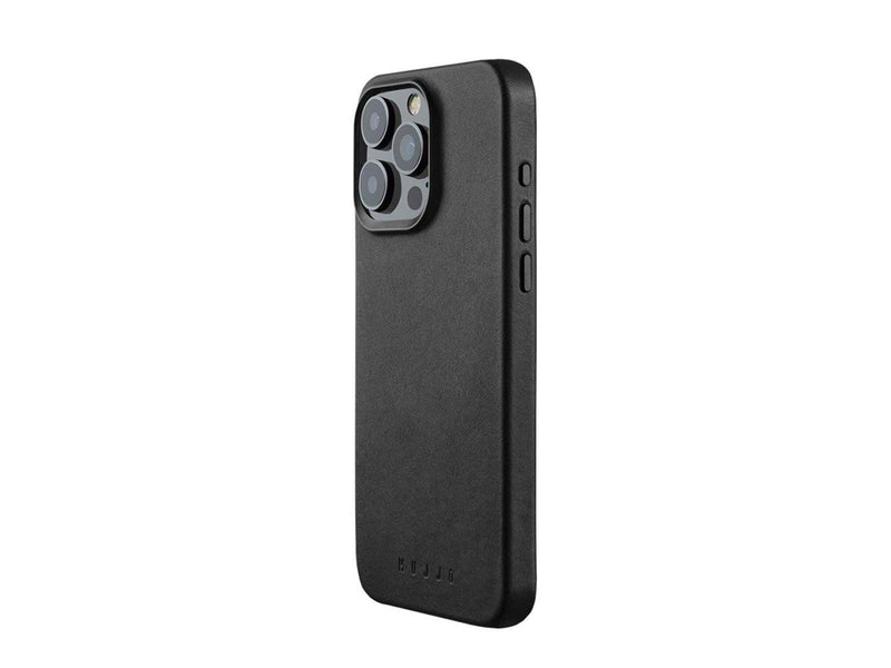 Mujjo iPhone 15 Pro Max Leather Case - Black