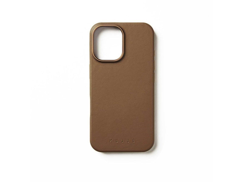 Mujjo Leather Case for iPhone 16 - Tan