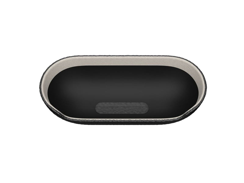 KeyBudz Artisan Series Leather Case for Airpods 4:th gen - Black