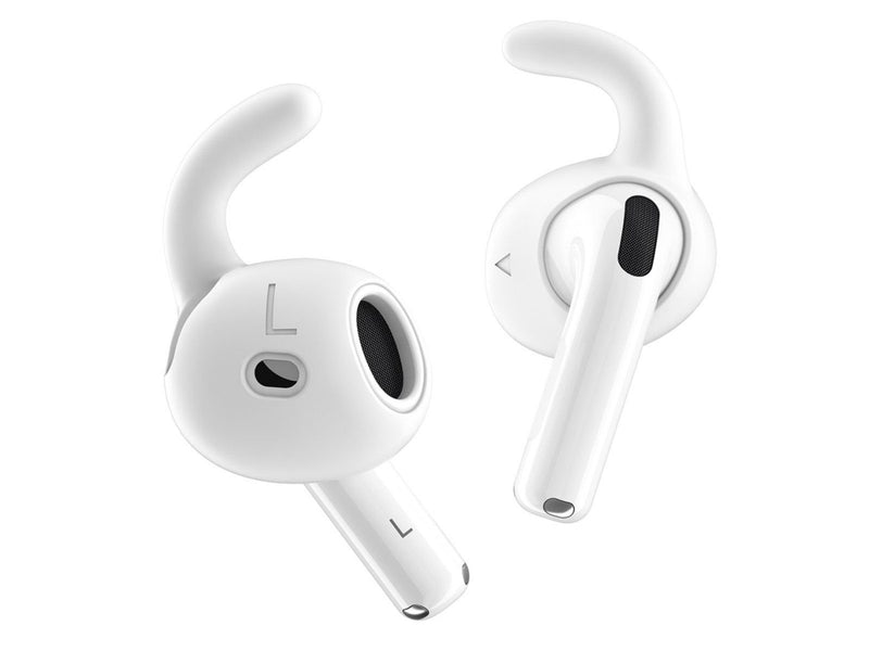 KeyBudz Earbuddyz for Airpods 4th Gen - White