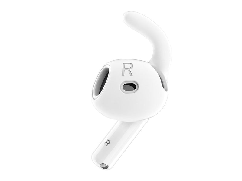 KeyBudz Earbuddyz for Airpods 4th Gen - White