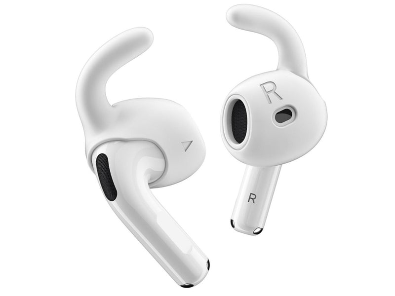 KeyBudz Earbuddyz for Airpods 4th Gen - White