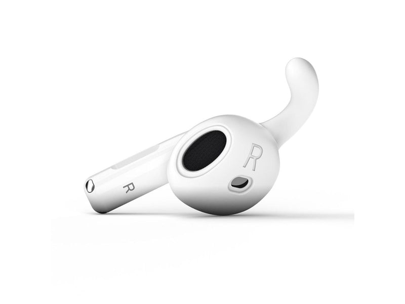 KeyBudz Earbuddyz for Airpods 4th Gen - White