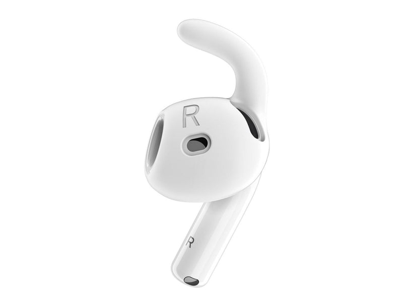 KeyBudz Earbuddyz for Airpods 4th Gen - White