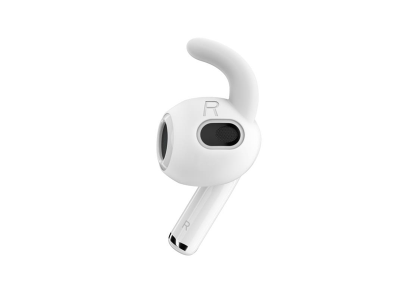 KeyBudz Earbuddyz for Airpods 4th Gen - White