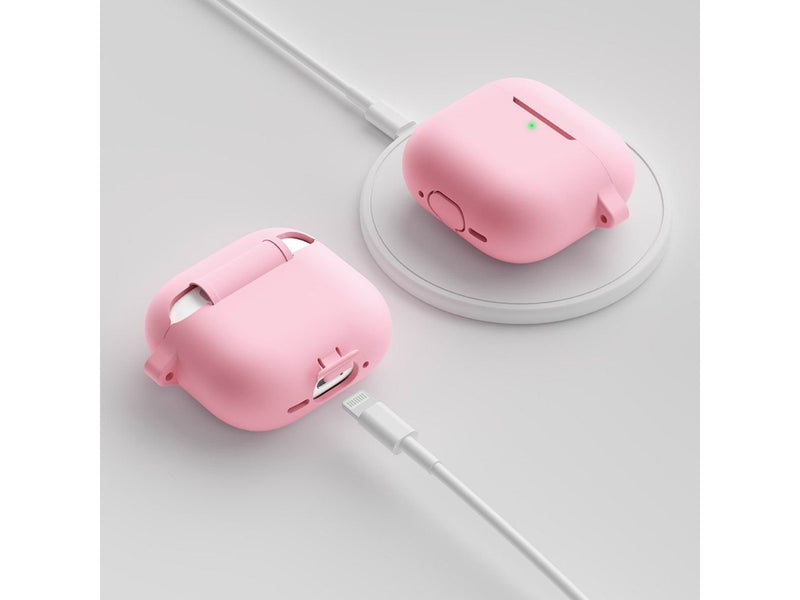 KeyBudz Elevate Series Keychain for Airpods 4:th gen - Blush Pink
