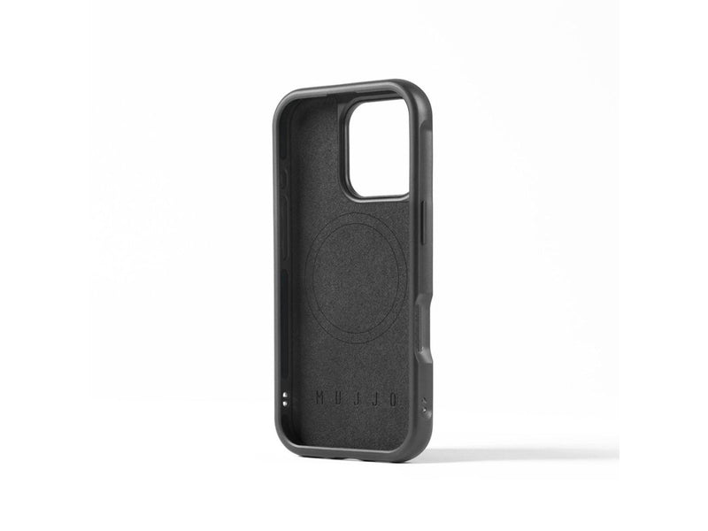 Mujjo Shield Case for iPhone 16 Pro - Black