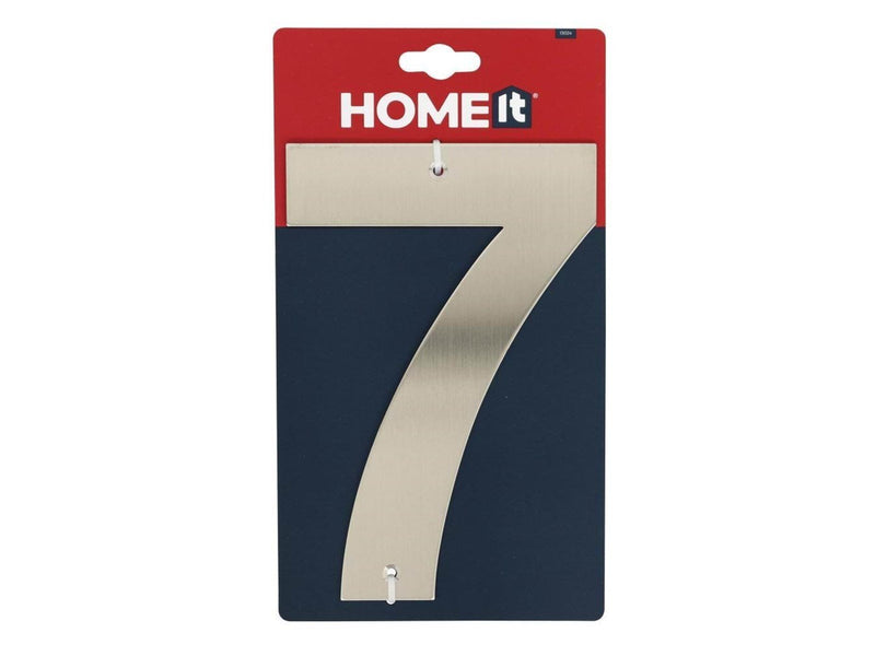 Homeit house number 7 stainless steel
