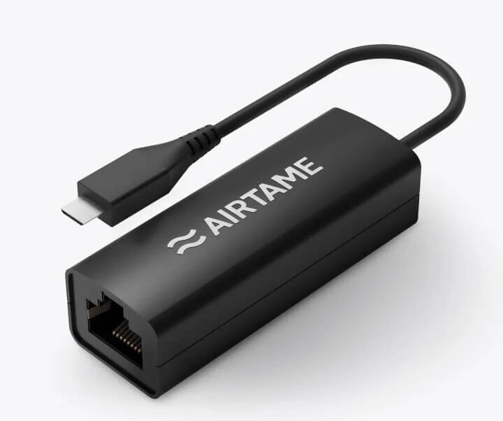 Airtame AT-ETH Ethernet Adapter Netzwerkadapter für Airtame 2 (USB, 10Mb LAN)